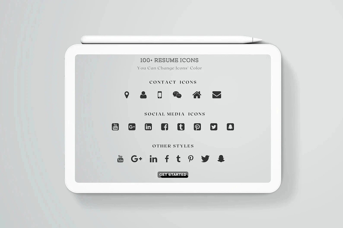 Resume with Photo Template Bundle, a Resume Template by LucaTheme (Photo 6 of 6)