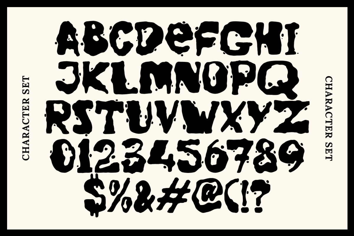 Dopamine Handdrawn Display Font, a Handwritten Font by GroovyFontCo (Photo 7 of 7)