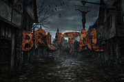 Horror Text Styles for Photoshop, a Layer Style Add-On by Creativenauts (Thumbnail 6 of 6)