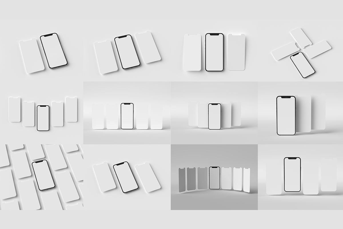 Ultimate Phone Screen Mockup Kit, an iPhone Mockup by coloformia (Photo 14 of 14)