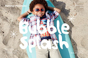 Waterkids - Water Kids style type, a Handwritten Font by delipensil (Thumbnail 3 of 9)