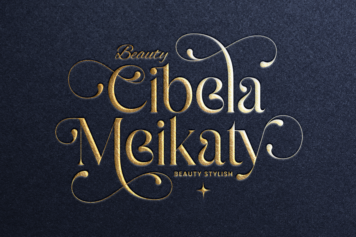 Glittery - Lavish Luxury Font, a Serif Font by Sensatype (Photo 5 of 12)