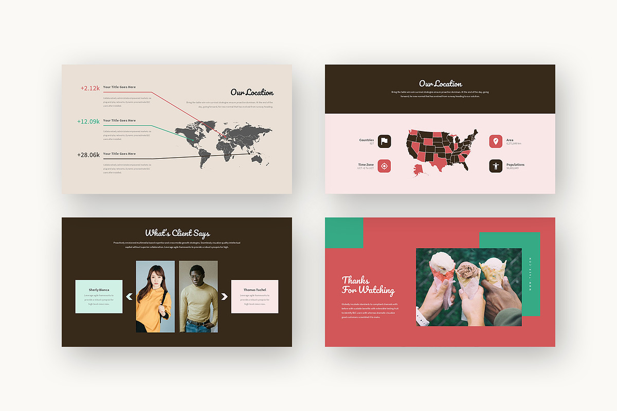 Taer : Dessert Shop Google Slides, a Presentation Template by Punkl Camp (Photo 16 of 16)