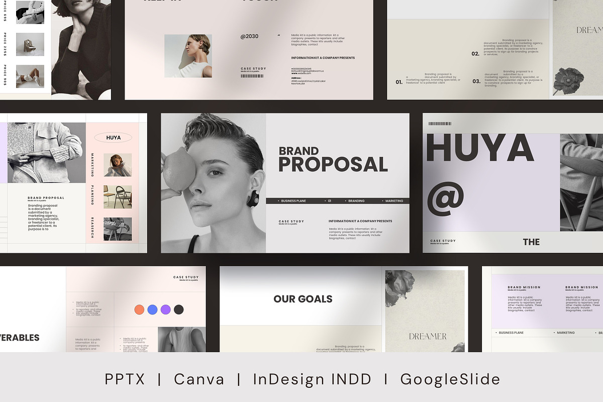 HUYA | Brand Proposal Template, a Presentation Template by Studio Industry (Photo 3 of 9)