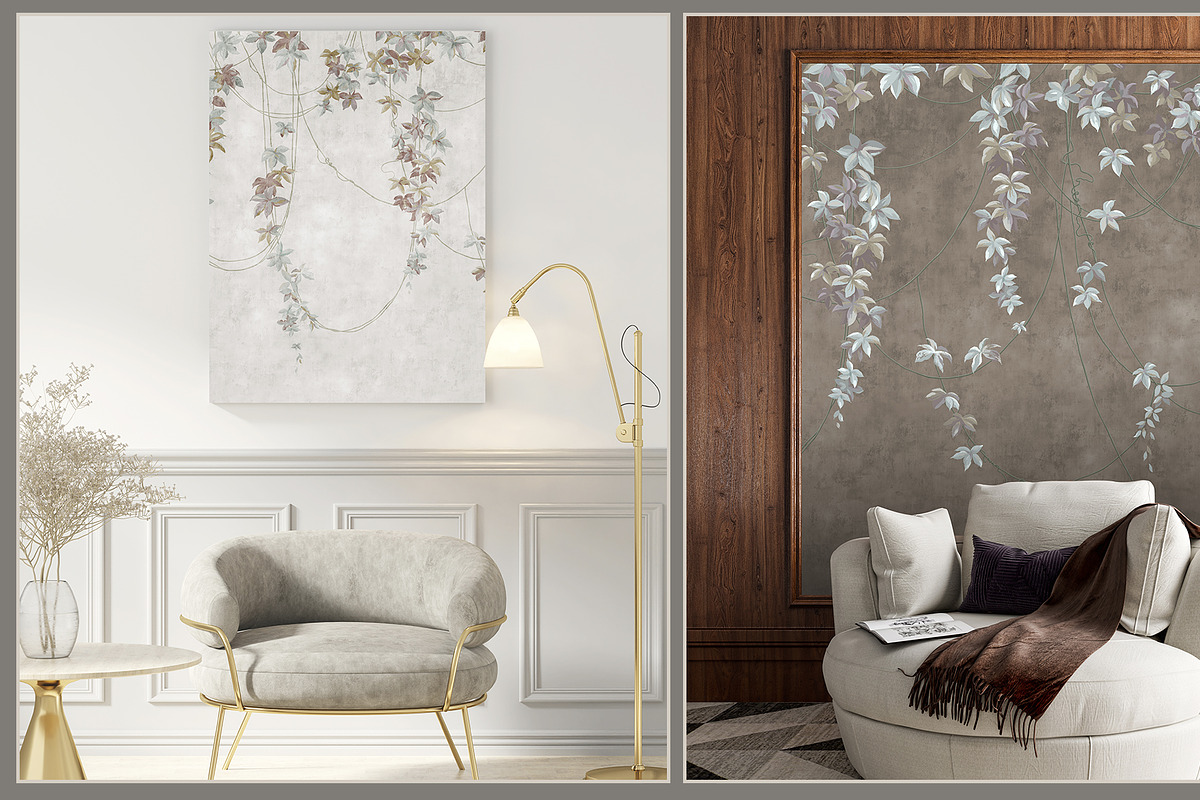 Fresco collection Virginia vines, a Wallpaper Graphic by Natalia0307 (Photo 13 of 22)