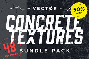 50% OFF: Concrete Textures Bundle