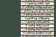 Oakrest Charm Modern Handwritten, a Script Font by Letterena Studios Script (Thumbnail 6 of 10)