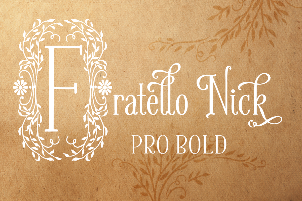 Sale-Fratello Nick Pro Bold