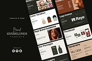 Raye Brand Guidelines Template, a Presentation Template by slidestock55 (Thumbnail 2 of 13)