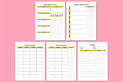 2026 Workout & Nutrition Logbook, a Stationery Template by Shumaya (Thumbnail 4 of 4)