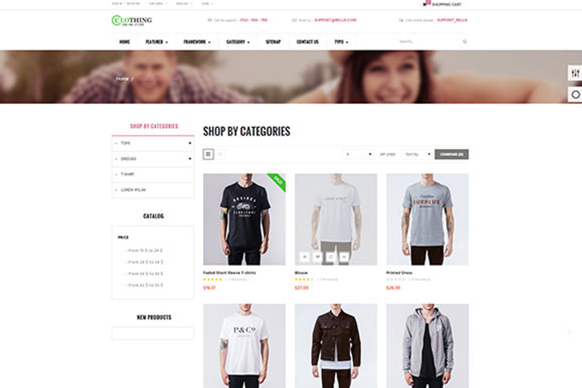 Prestashop Theme, a Bootstrap Template by LeoTheme (Photo 2 of 3)