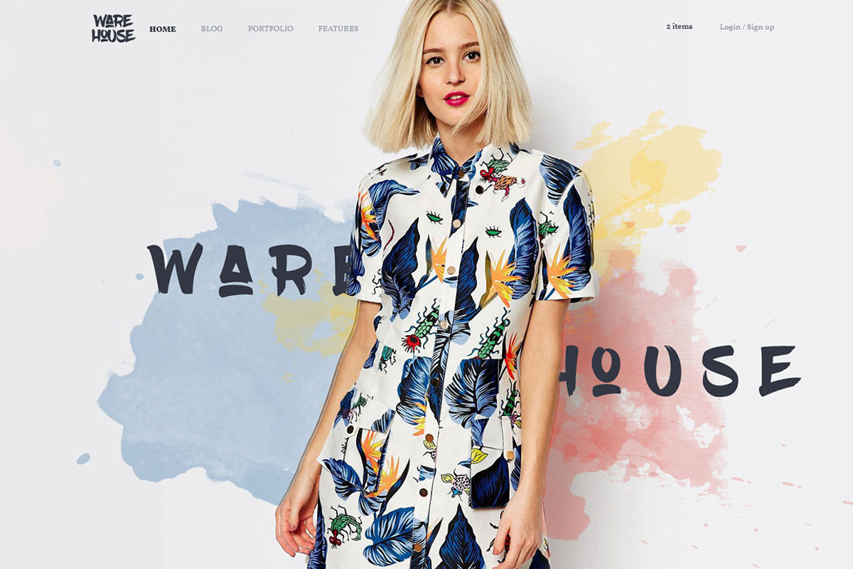 Warehouse - eCommerce WP theme, a WordPress Template by Digipieces (Photo 3 of 7)