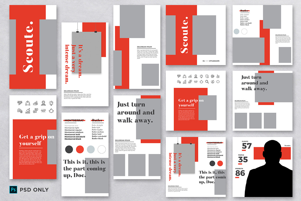 Stylescape / Moodboard Template 04, a Product Mockup by Andre28 (Photo 5 of 6)