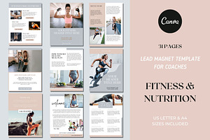 Fitness Coach Ebook Template