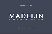 Madelin Serif Font Family, a Serif Font by Creativetacos (Thumbnail 1 of 13)