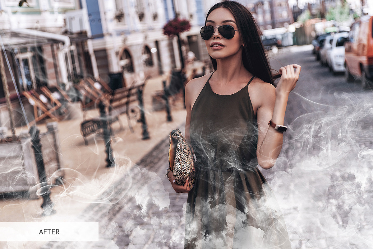 White Smoke Photoshop Overlays, a Plug-in Add-On by FixThePhoto (Photo 4 of 34)