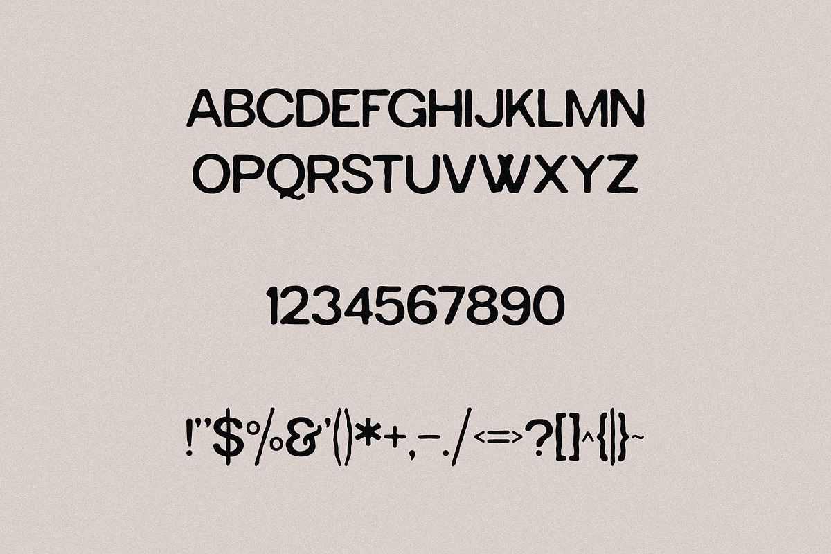 Sea & Shell - Vintage Sans Serif, a Sans Serif Font by Mikhail Kitsune (Photo 7 of 8)