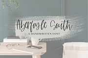 Aberfoyle South Script, a Script Font by Beck McCormick (Thumbnail 11 of 11)