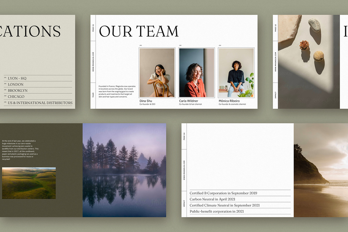 Ecommerce + Agency Media Kit Canva, a Presentation Template by Made for Creatives (Photo 7 of 10)