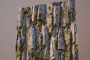 Mossy rock face tileable texture set, a Textures & Material 3D Model by happy brush (Thumbnail 3 of 4)