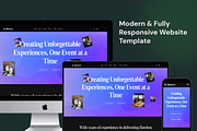 Hosteve - Event Website Template, a HTML Template by TNCFlow (Thumbnail 4 of 5)
