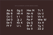 Blax - Sans Serif Alternate Font, a Sans Serif Font by suhadidesign (Thumbnail 4 of 20)