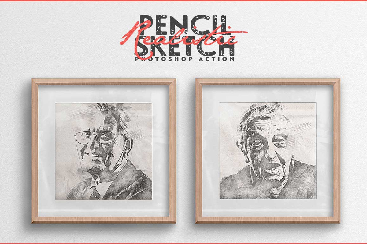Realistic Pencil Sketch CS3+, an Action Add-On by Amorjesu.com (Photo 8 of 16)