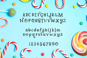 Swirly Twirly Gumdrops Font