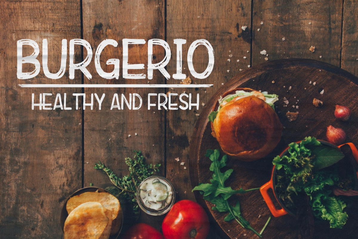 Rebrush Typeface preview 6
