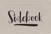 Sidebook Script Font, a Script Font by Deeezy (Thumbnail 5 of 6)