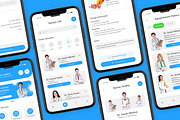 Mediva - Online Doctor App UI, an App Template by trabaskriya (Thumbnail 4 of 5)