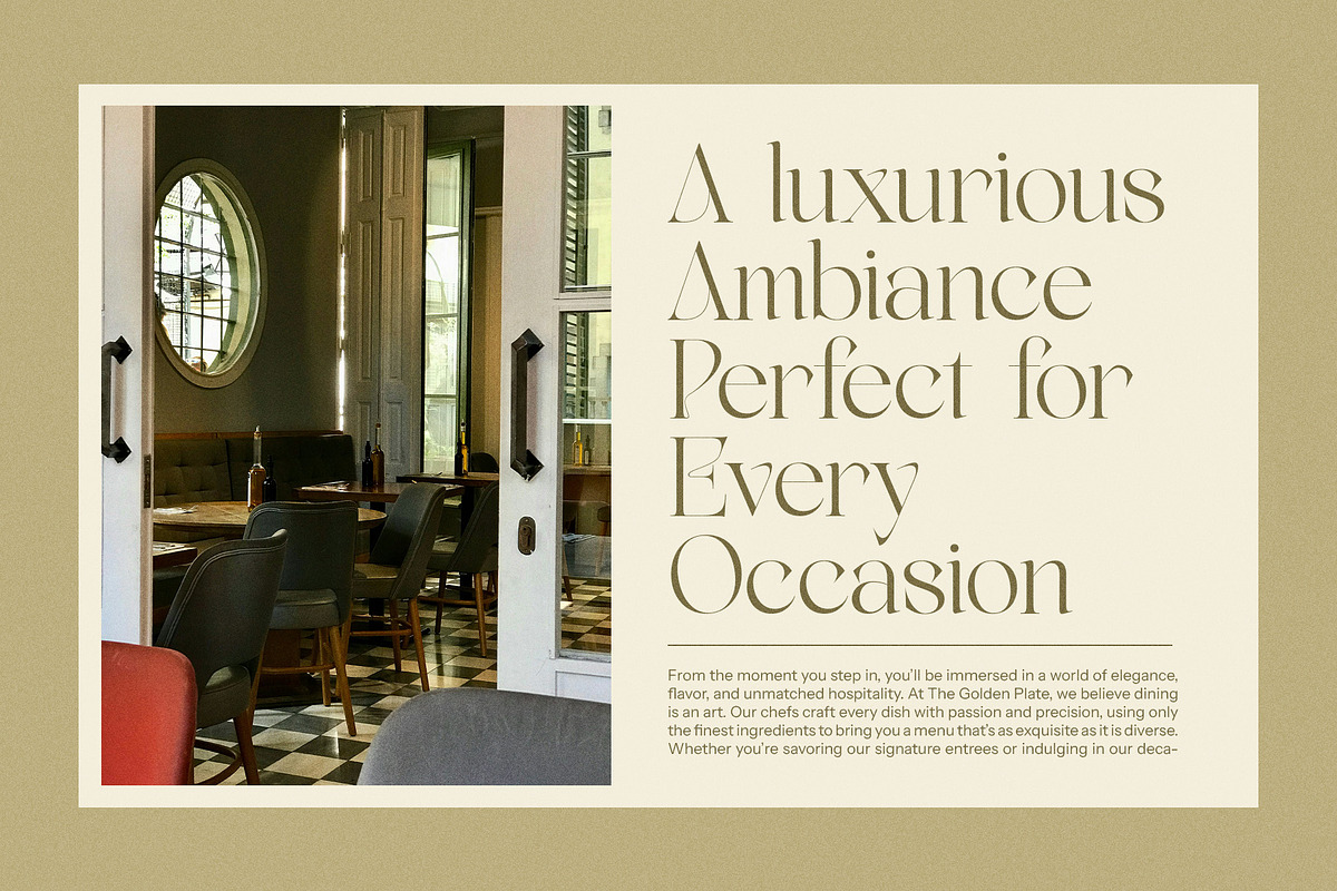 Nikolas Modern Serif Font, a Serif Font by Graphicxell (Photo 4 of 8)