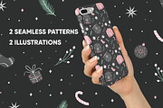 Christmas sweater patterns & design, a Pattern Graphic by Blue Lela Design (Thumbnail 2 of 4)