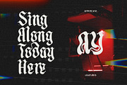 Metal Soup Blackletter Typeface, a Blackletter Font by alit design (Thumbnail 6 of 20)