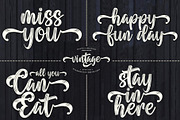 Vintage | Handwritten Brush Font, a Handwritten Font by Aveni Letter Type (Thumbnail 3 of 11)