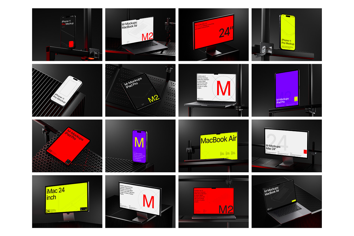 M-Mockups: Apple Devices, an iPhone Mockup by ls.graphics (Photo 2 of 9)