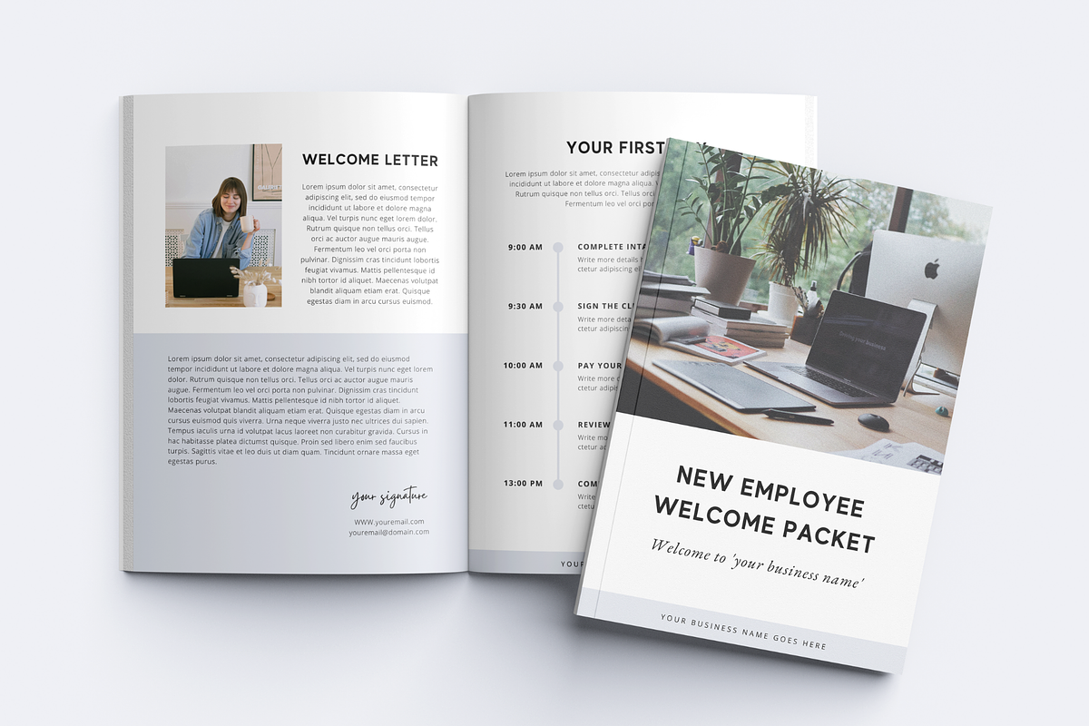 Employee Onboarding Template, a Magazine Template by ShopRShop (Photo 9 of 9)