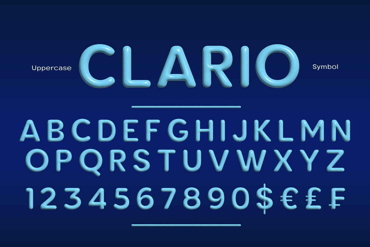 Clario, a Sans Serif Font by Compaq_Creative (Photo 1 of 7)