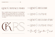 Qene-G - Duo Serif & Signature, a Serif Font by Balibilly Design (Thumbnail 3 of 15)
