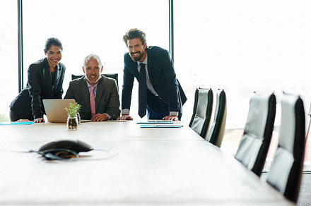 Movers and shakers of the business world, a Photo by Peopleimages.com