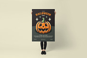 Halloween Poster + Social Media, a Social Media Template by Juru Rancang Graphic (Thumbnail 3 of 3)