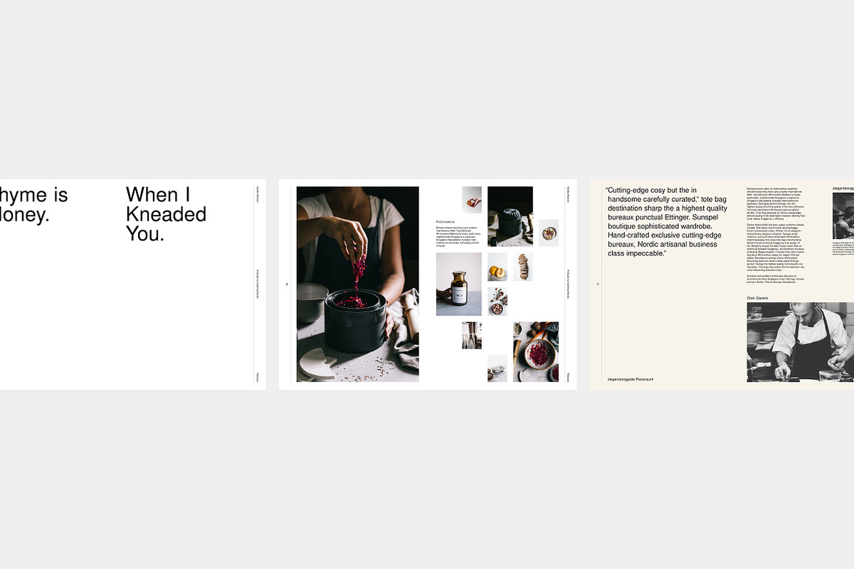 Cookbook, a Brochure Template by T E M P L Y (Photo 3 of 12)