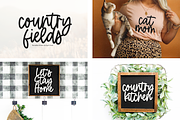 Farmhouse Font Bundle | Part Two, a Script Font by KA Designs (Thumbnail 4 of 37)