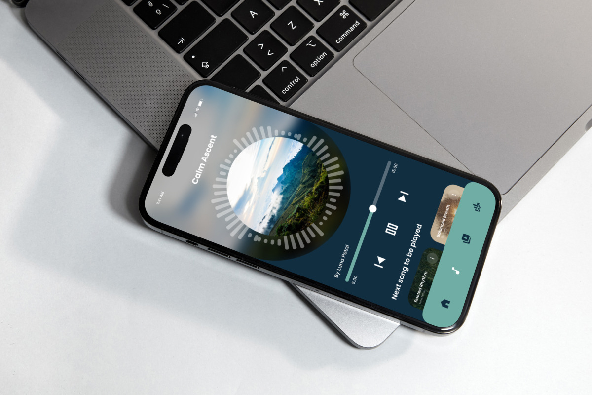 Sukha – Yoga & Meditation App Design, an App Template by twinstd (Photo 5 of 5)