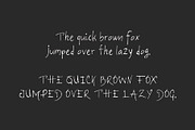 Danios a simple handdrawn font, a Handwritten Font by Salt & Pepper (Thumbnail 3 of 4)