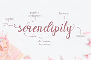 Rosita script - stylish brush font, a Script Font by Astarte_design (Thumbnail 3 of 12)