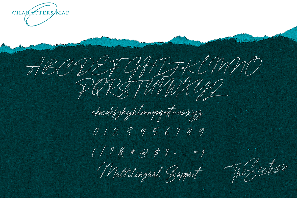 The Sentries, a Handwritten Font by NUGS (Photo 8 of 9)