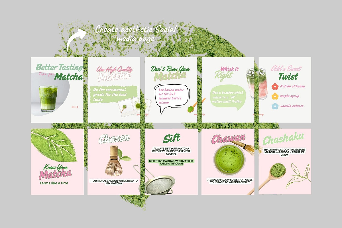 Cafe Social Media Marketing Content preview 6