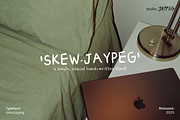 'skew.jaypeg' | handwritten font, a Handwritten Font by studio.jaypeg (Thumbnail 1 of 7)