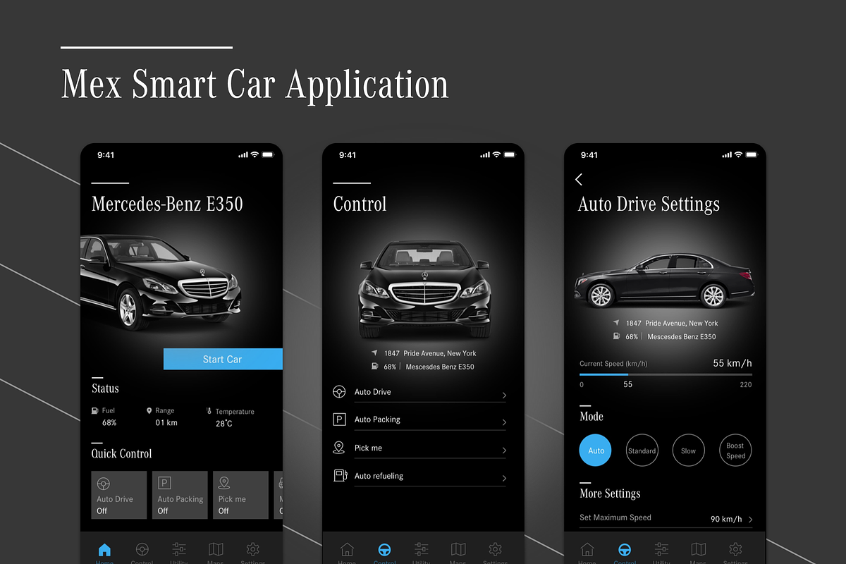 Mex Smart Car Design App, an App Template by Capi Product (Photo 2 of 15)